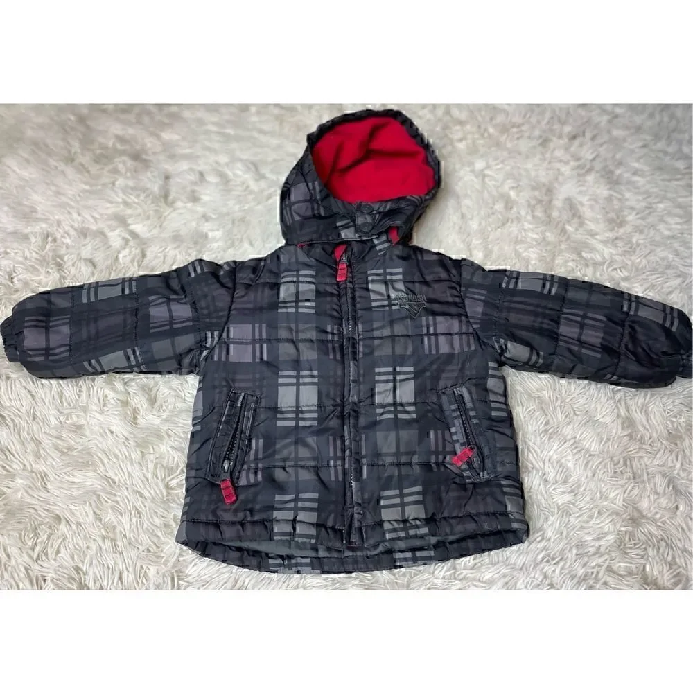 Boys Toddler 2 piece size 2T/24 Months Winter Jacket lot by Osh Kosh Bgosh & Chi